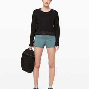 Lululemon Speed Up Short  2.5" (6, Aquatic Green)